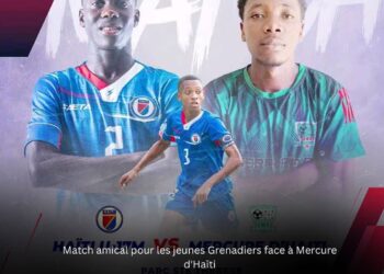 Match amical : l&rsquo;équipe haïtienne U17 au Parc Sainte Thérèse
