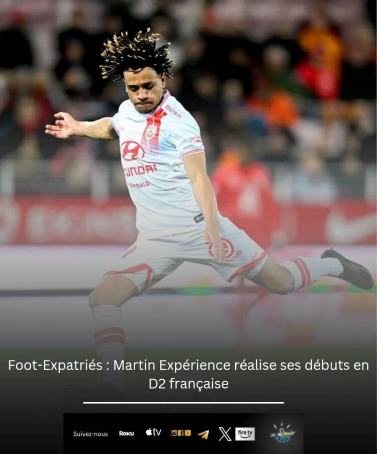 Foot-Expatriés : Début réussi pour Martin Expérience en D2 française