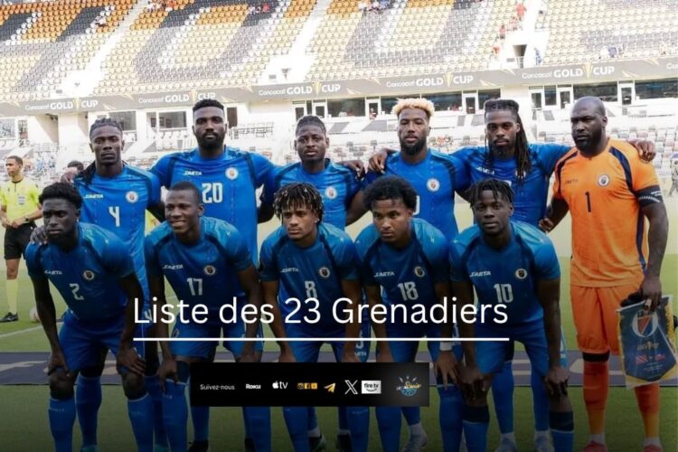 Mondial 2026 : 23 Grenadiers sélectionnés pour la phase finale des éliminatoires