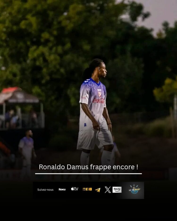 USL Championship : La barre des 10 buts atteint par Ronaldo Damus cette saison