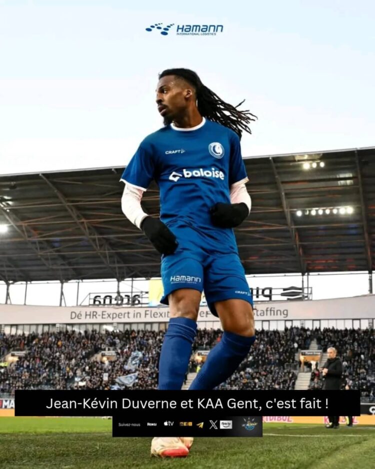 Foot-Expatriés : Jean-Kévin Duverne et KAA Gent, c’est officiel !