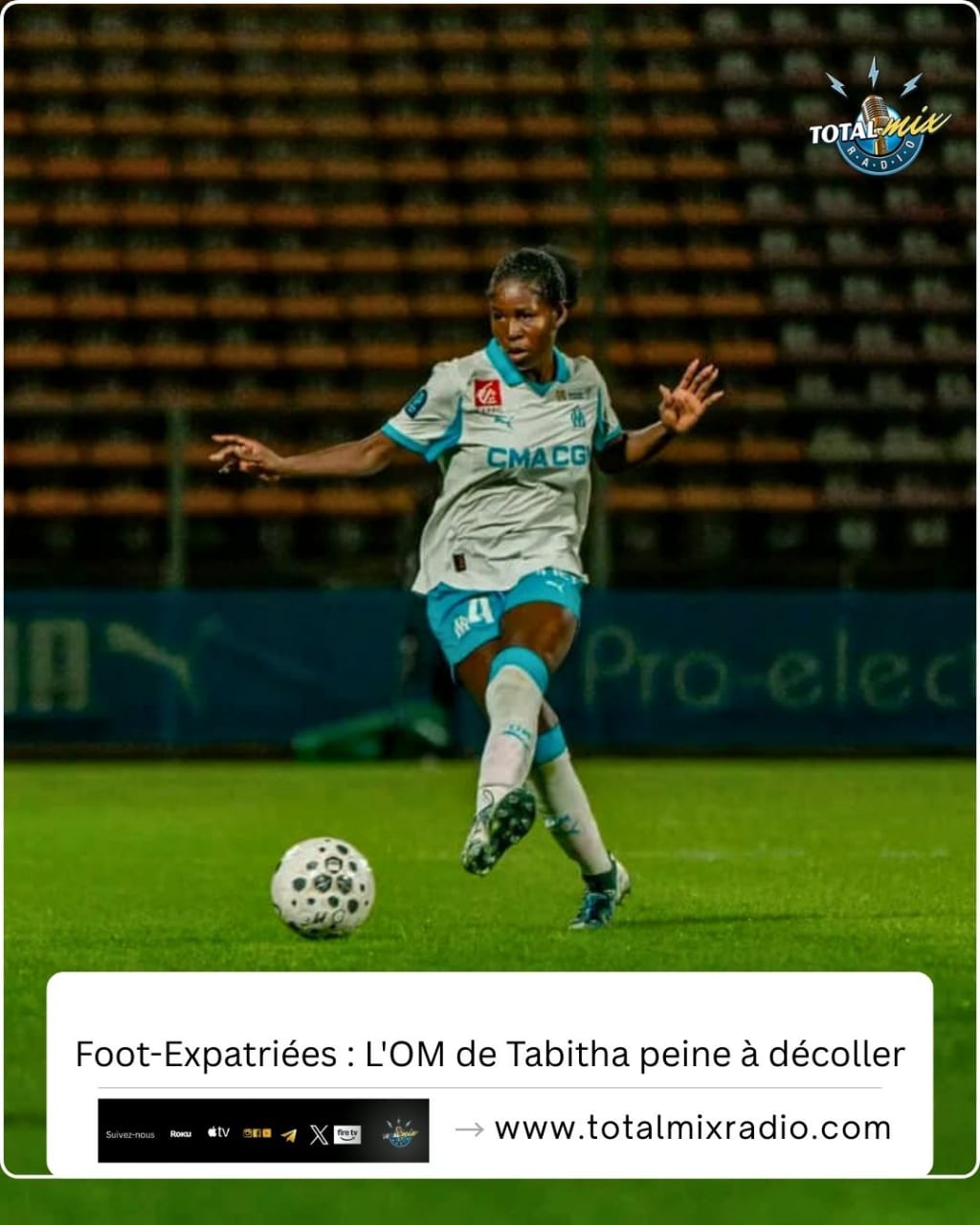 Foot-Distinction : Melchie Dumornay élue meilleure joueuse de l’Arkema Première Ligue