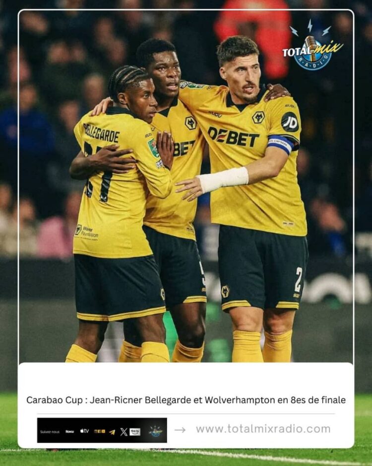 Carabao Cup : Jean-Ricner Bellegarde et Wolverhampton en huitième de finale