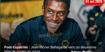 Foot-Expatriés : Jean-Ricner Bellegarde vers un deuxième titre de joueur du mois