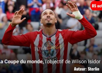 Wilson Isidor veut être à la Coupe du monde, peu importe le train