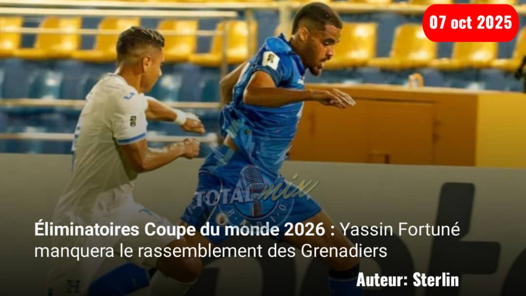 Coupe Du Monde 2026 Yassin Fortun Absent Du IMG 20251007 WA0089 