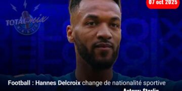 Football : Hannes Delcroix change de nationalité sportive