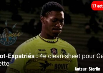 Foot-Expatriés : 4e clean-sheet pour Gaël Alette
