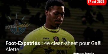 Foot-Expatriés : 4e clean-sheet pour Gaël Alette