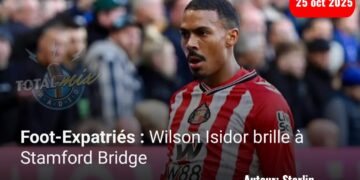 Foot-Expatriés : Wilson Isidor punit Chelsea FC, 4ᵉ pion du Franco-Haïtien