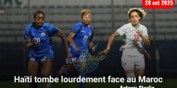 Une équipe haïtienne sans inspiration coule face au Maroc en amical