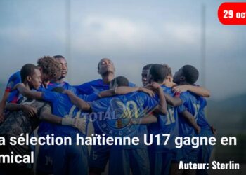 Préparation Coupe du monde : Haïti U17 domine une équipe espagnole en amical 