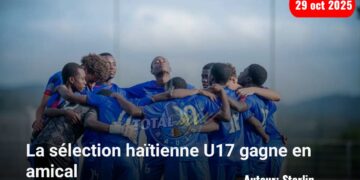 Préparation Coupe du monde : Haïti U17 domine une équipe espagnole en amical