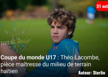 Coupe du monde U17 : Théo Lacombe, pièce maîtresse du milieu de terrain haïtien