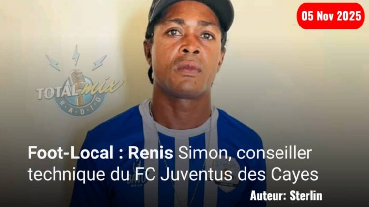 Foot-Local : Renis Simon, conseiller technique du FC Juventus des Cayes