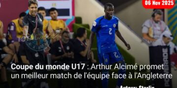 Coupe du monde U17 : Arthur Alcimé promet un meilleur match de l’équipe face à l’Angleterre