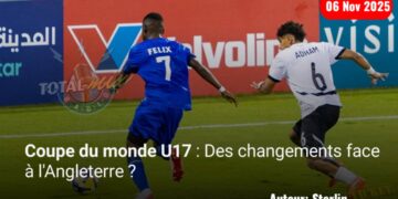 Coupe du monde U17 : Arthur Alcimé promet un meilleur match de l’équipe face à l’Angleterre