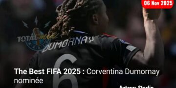 The Best FIFA 2025 : Corventina Dumornay parmi les 17 finalistes