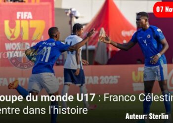 Coupe du monde U17 : Haïti humiliée par l’Angleterre à Aspire Zone