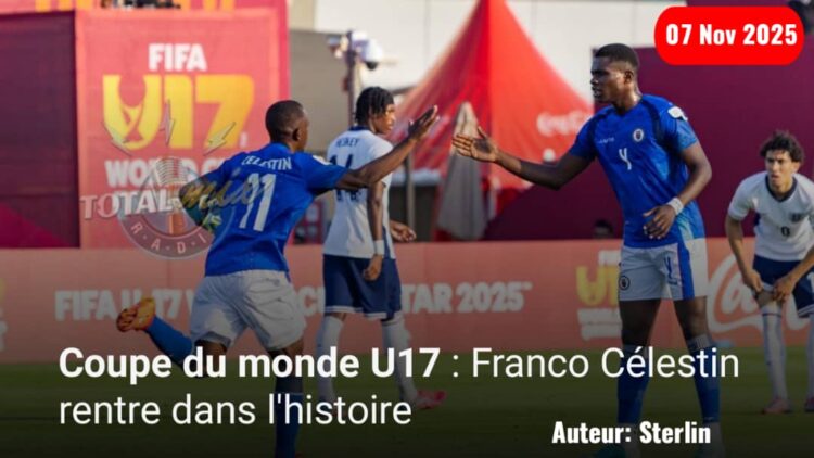 Coupe du monde U17 : Haïti humiliée par l’Angleterre à Aspire Zone