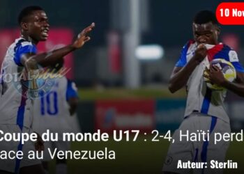 Coupe du monde U17 : 2-4, Haïti perd face au Venezuela
