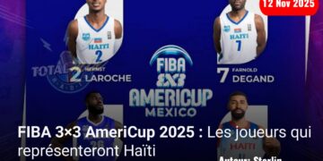 FIBA AmeriCup 3×3 2025 : Ashley Salomon dévoile la liste de la sélection haïtienne