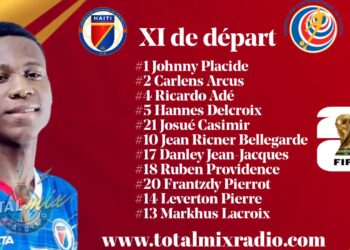 Éliminatoires CDM 2026 : Haïti vs Costa Rica, Bellegarde sur le terrain, Nazon sur le banc