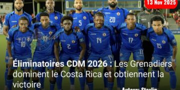 Éliminatoires CDM 2026 : Haïti inflige une correction au Costa Rica et se rapproche du Mondial