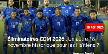 Éliminatoires CDM 2026 : Possible XI de départ de la sélection haïtienne face au Nicaragua