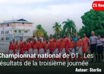 Championnat national de D1 : Résultats de la 3ᵉ journée, le Cheval rouge grand gagnant