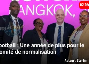 Football : Le mandat du Comité de Normalisation prolongé jusqu’au 30 novembre 2026
