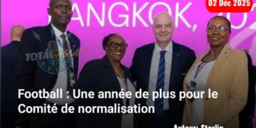 Football : Le mandat du Comité de Normalisation prolongé jusqu’au 30 novembre 2026