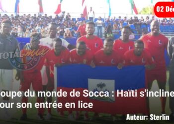 Coupe du monde de Socca : Haïti concède une lourde défaite, entrée en lice non réussie