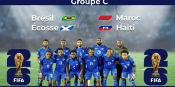 Coupe du monde 2026 : Haïti en compagnie du Brésil dans le groupe C