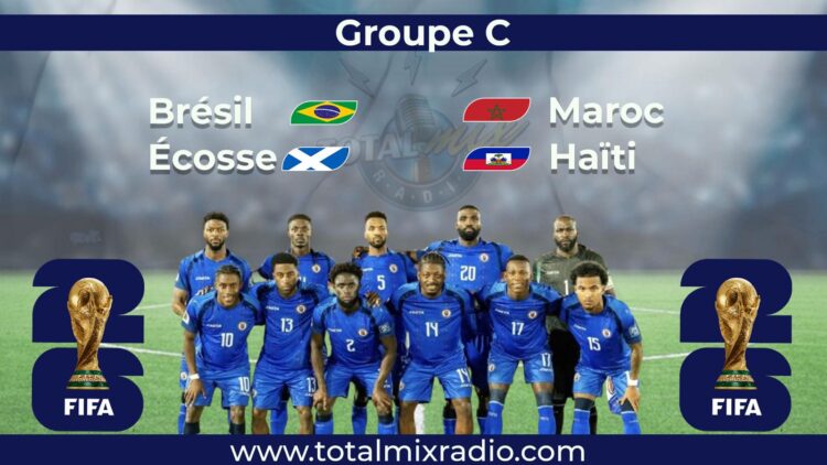 Coupe du monde 2026 : Haïti en compagnie du Brésil dans le groupe C