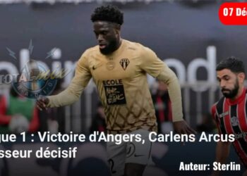 Ligue 1 : Angers sourit, Carlens Arcus passeur décisif 