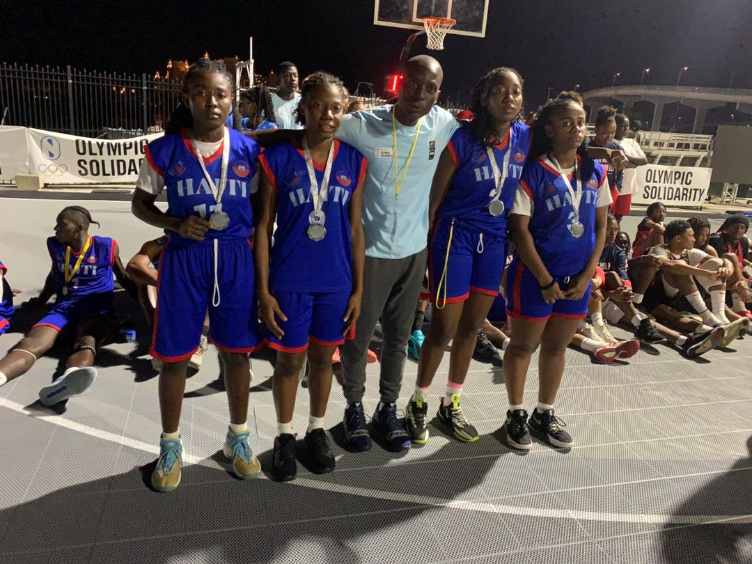3×3 Caribbean Cup & Camp : Médaille d’argent pour la sélection haïtienne féminine U23 de basketball