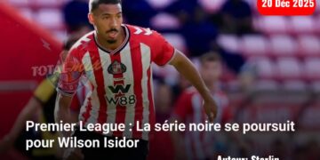 Premier League : 1 but sur les 12 derniers matchs pour Wilson Isidor