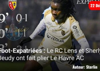 Foot-Expatriées : Le RC Lens et Sherly Jeudy ont fait plier Le Havre AC
