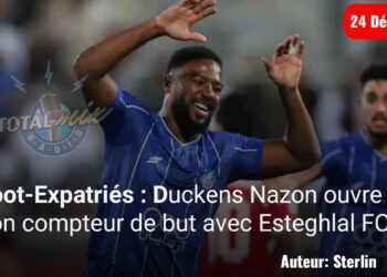 Foot-Expatriés : Duckens Nazon ouvre son compteur de but avec Esteghlal FC