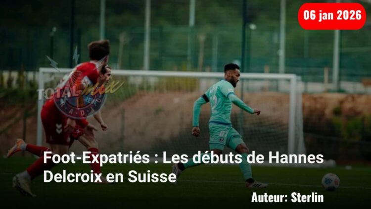 Foot-Expatriées : Les débuts de Hannes Delcroix avec le FC Lugano