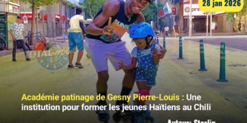 Académie de patinage de Gesny Pierre-Louis : Une institution pour former les jeunes Haïtiens au Chili 