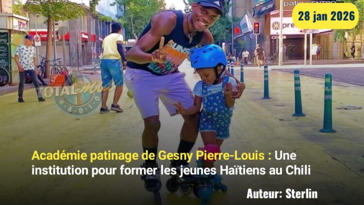 Académie de patinage de Gesny Pierre-Louis : Une institution pour former les jeunes Haïtiens au Chili 