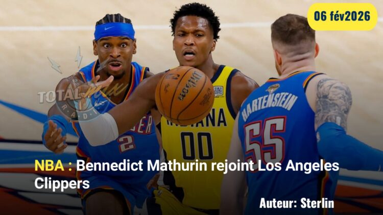 NBA : Cédé par les Pacers, Bennedict Mathurin rejoint les Clippers