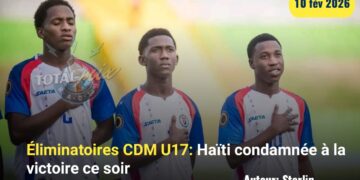 Éliminatoires CDM U17 : La sélection haïtienne condamnée à la victoire ce soir