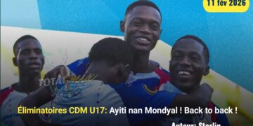 Éliminatoires CDM U17 : Back to back pour Haïti !