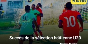 La sélection haïtienne U20 enchaîne avec les succès