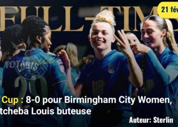FA Cup : 8-0 pour Birmingham City Women, Batcheba Louis a vu double