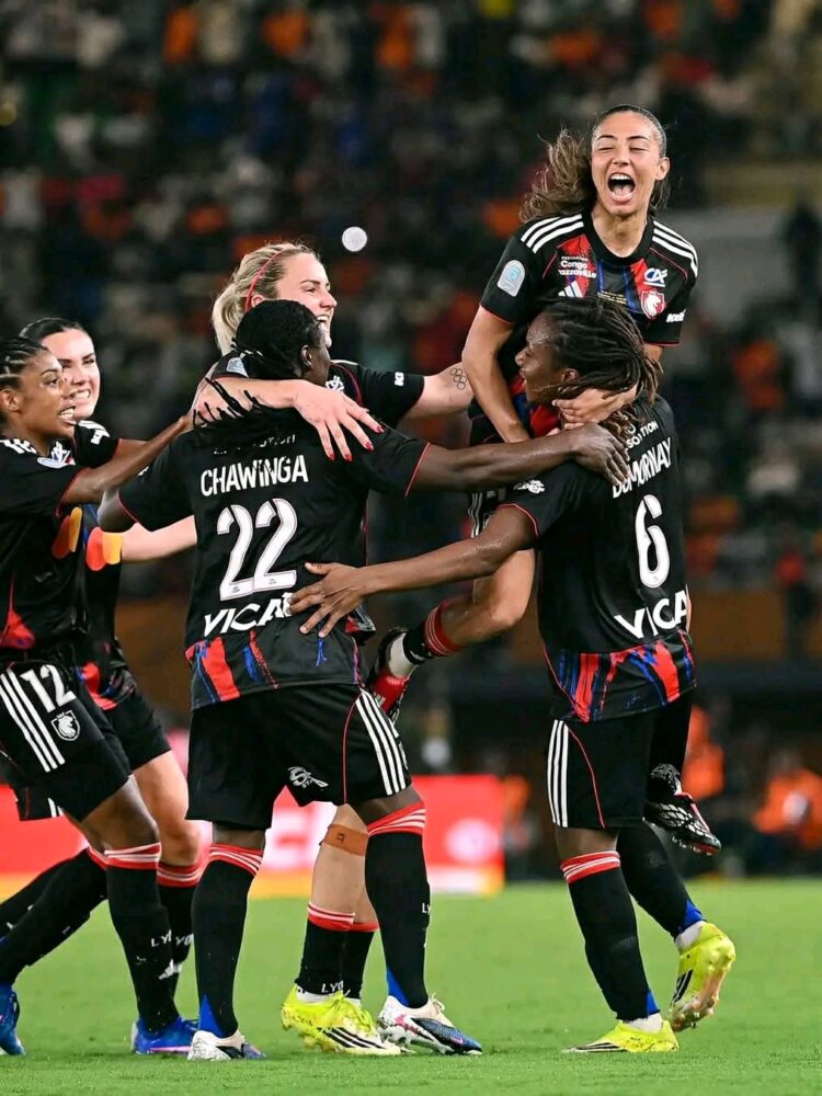 Foot-Expatriées : Un but de Melchie Daëlle Dumornay, l’OL Lyonnes sur le toit de la Coupe LFFP