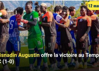 Wisnadin Augustin offre la victoire au Tempête FC (1-0)